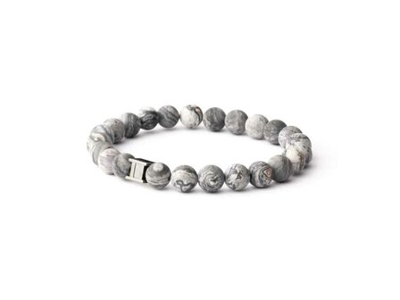 Armband - Staal/Beads | Gemini