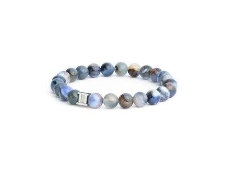 Armband - Staal/Beads | Gemini