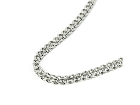 Collier - Staal | Gemini