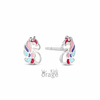 Oorbellen - Zilver | Orage Kids