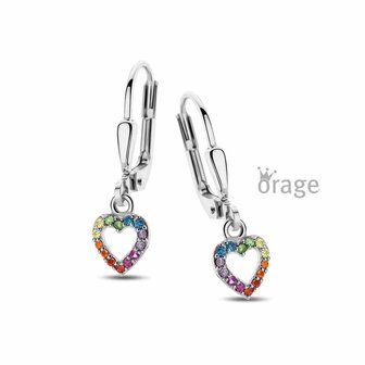 Oorbellen - Zilver | Orage Kids