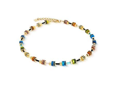 Collier - Staal/GeoCUBE&reg; | Coeur de Lion