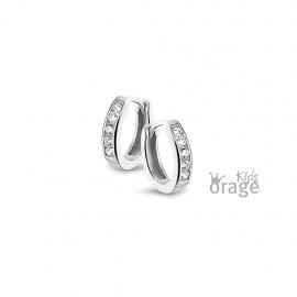 Oorbellen - Zilver | Orage Kids