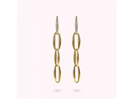 Oorbellen - 18 kt Verguld &reg; | Bronzallure
