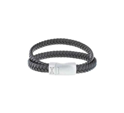 Armband - Staal/Leder | Aze