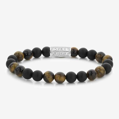 Armband - Staal/Beads | Rebel & Rose