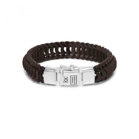 Armband - Zilver/Leder | Buddha to Buddha