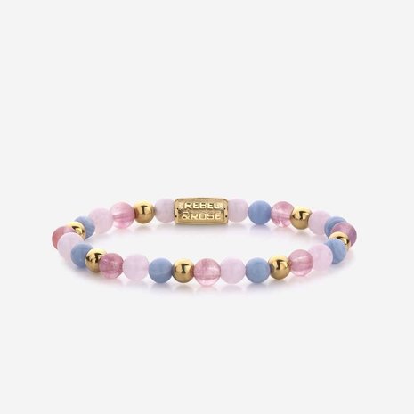 Armband - Staal/Beads | Rebel & Rose