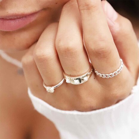 Ring - Zilver | 24Kae