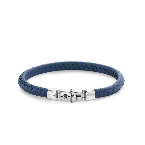 Armband - Zilver/Leder | Rebel & Rose