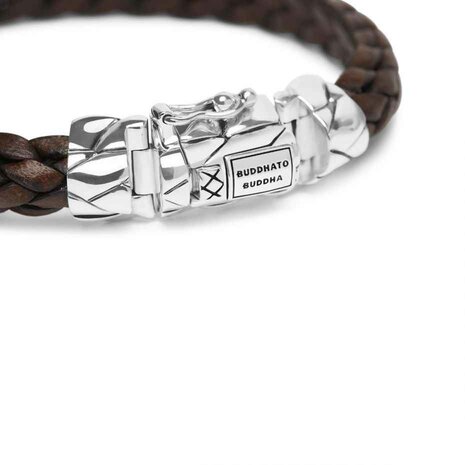 Armband - Zilver/Leder | Buddha to Buddha