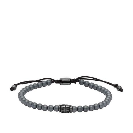 Armband - Staal/Beads | Fossil
