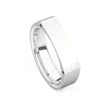 Trouwring - Briljant Zilver | Amici