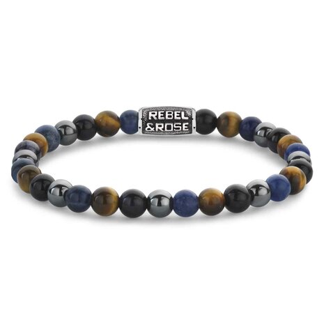 Armband - Staal/Beads | Rebel & Rose