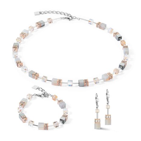 Collier - Staal/GeoCUBE® | Coeur de Lion