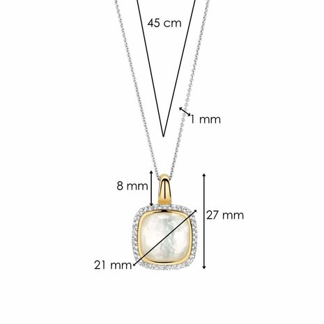 Collier - Zilver | Ti Sento