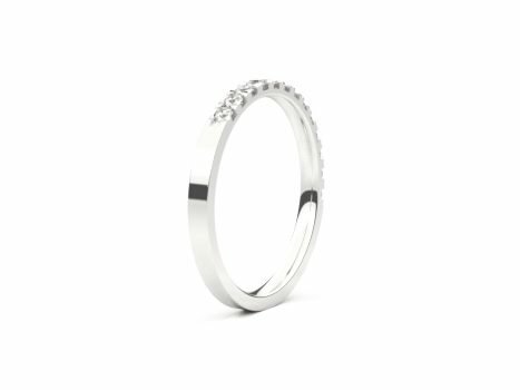 Trouwring - Briljant 18kt | Memoire