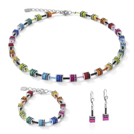 Armband - Staal/GeoCUBE® | Coeur de Lion