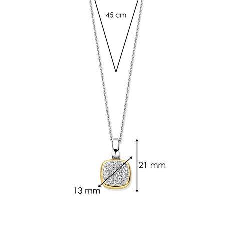 Collier - Zilver | Ti Sento