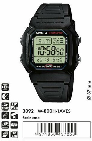 Uurwerk - Casio