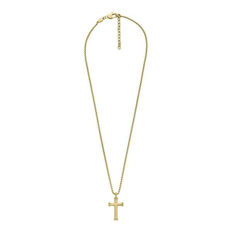 Collier - Staal | Fossil