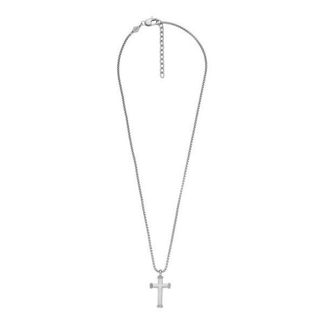 Collier - Staal | Fossil