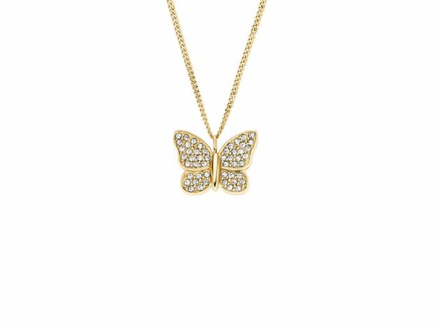 Collier - Staal | Fossil