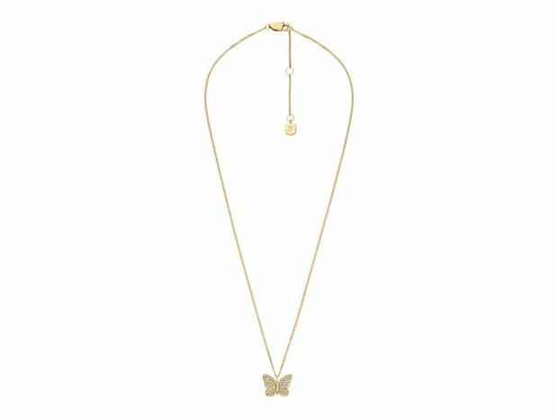 Collier - Staal | Fossil