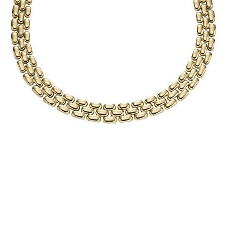 Collier - Staal | Fossil