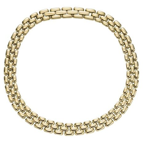 Collier - Staal | Fossil