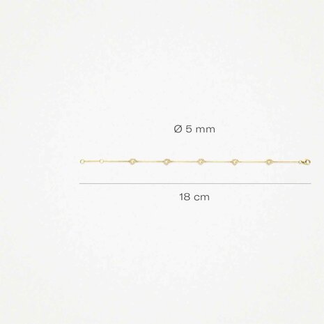 Armband - 14 kt | Blush