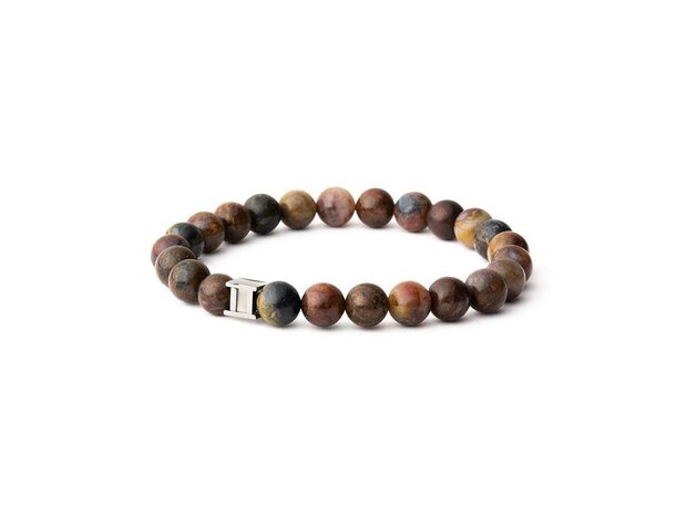 Armband - Staal/Beads | Gemini
