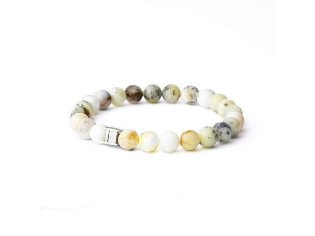 Armband - Staal/Beads | Gemini