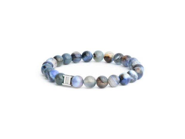 Armband - Staal/Beads | Gemini