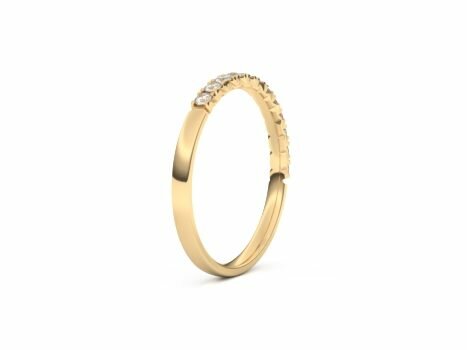 Trouwring - Briljant 18kt | Memoire