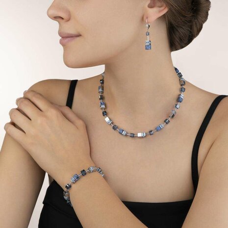 Armband - Staal/GeoCUBE&reg; | Coeur de Lion