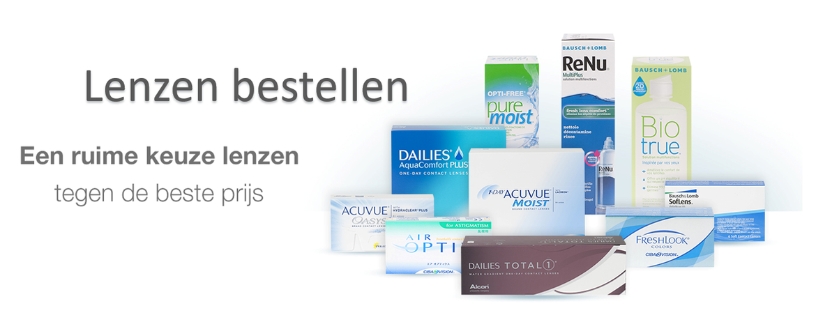 Bestel hier je lenzen laat ze leveren aan huis!