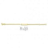 Naamplaat - 9 kt | Orage Kids