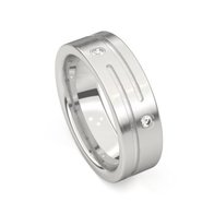 Trouwring - Briljant Staal | Amici