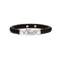 Armband - Zilver/Leder | Buddha to Buddha