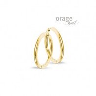 Oorbellen - Staal | Orage Teenz