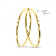 Oorbellen - Staal | Orage Teenz