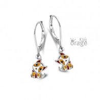 Oorbellen - Zilver | Orage Kids