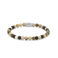 Armband - Staal/Beads | Rebel & Rose