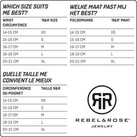 Armband - Staal/Beads | Rebel & Rose