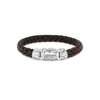 Armband - Zilver/Leder | Buddha to Buddha