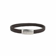 Armband - Staal/Leder | Aze