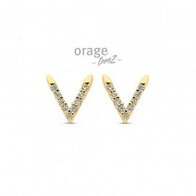 Oorbellen - Plaqué | Orage Teenz