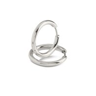 Oorbellen - Titanium | Boccia