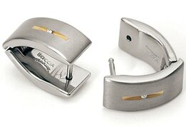 Oorbellen - Briljant Titan | Boccia